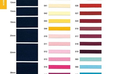  リサイクルポリエステルスパン 両面サテンリボン