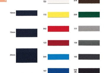 リサイクルポリエステル  ニットテープ